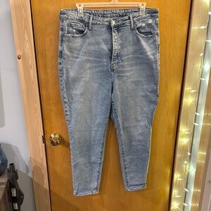 Old Navy Higher High Rise OG Straight Jeans